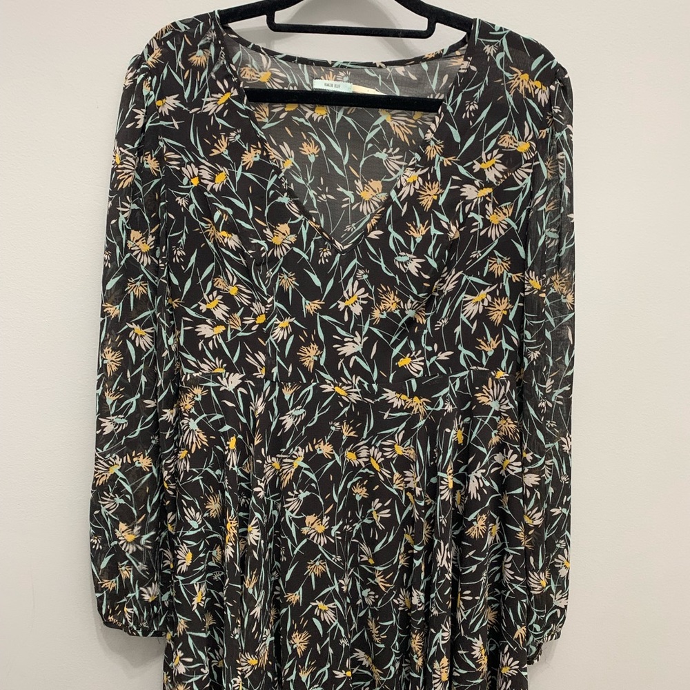 Kimche Blue Flower Print Dress